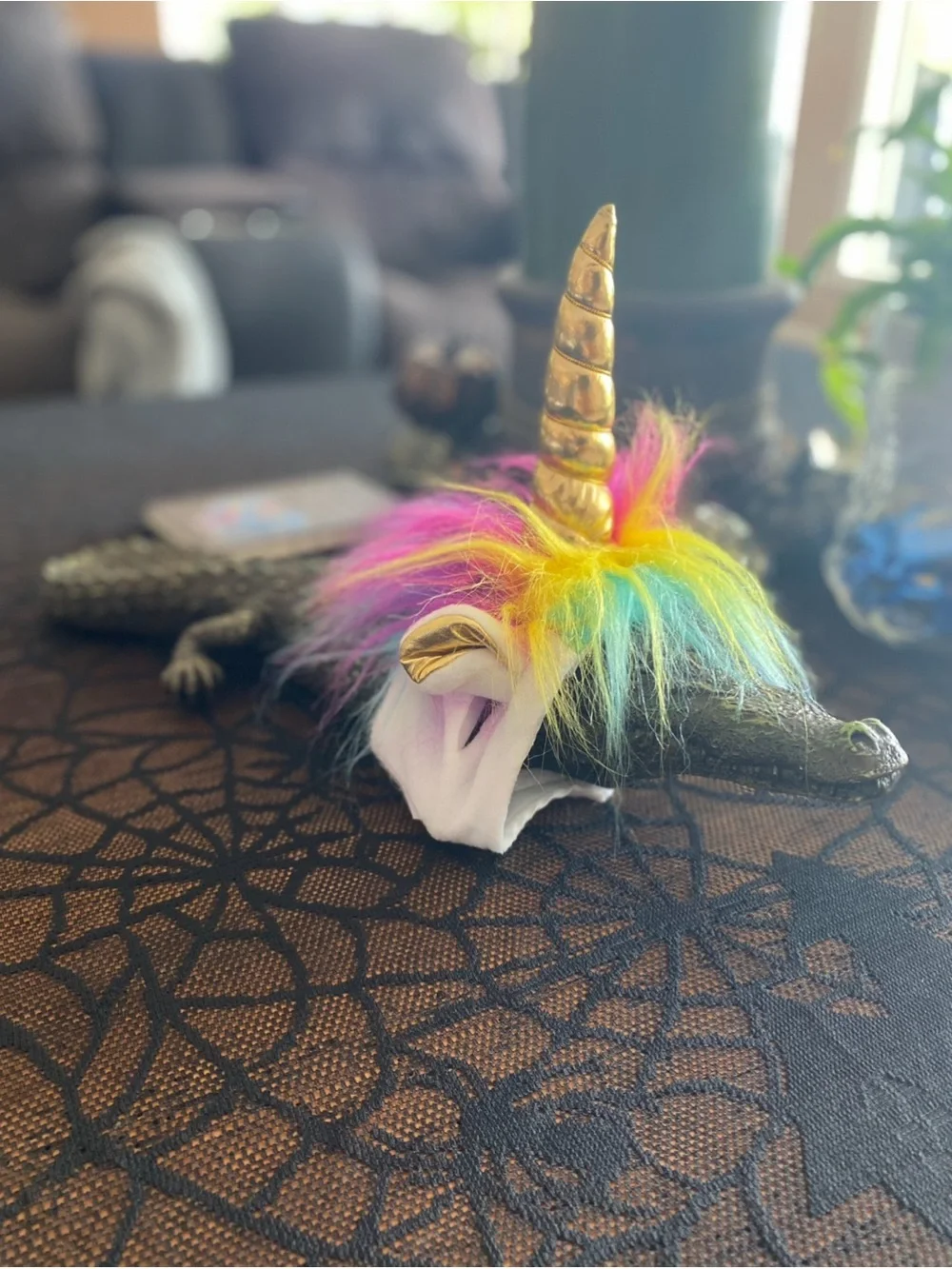Unicorn cat or dog costume